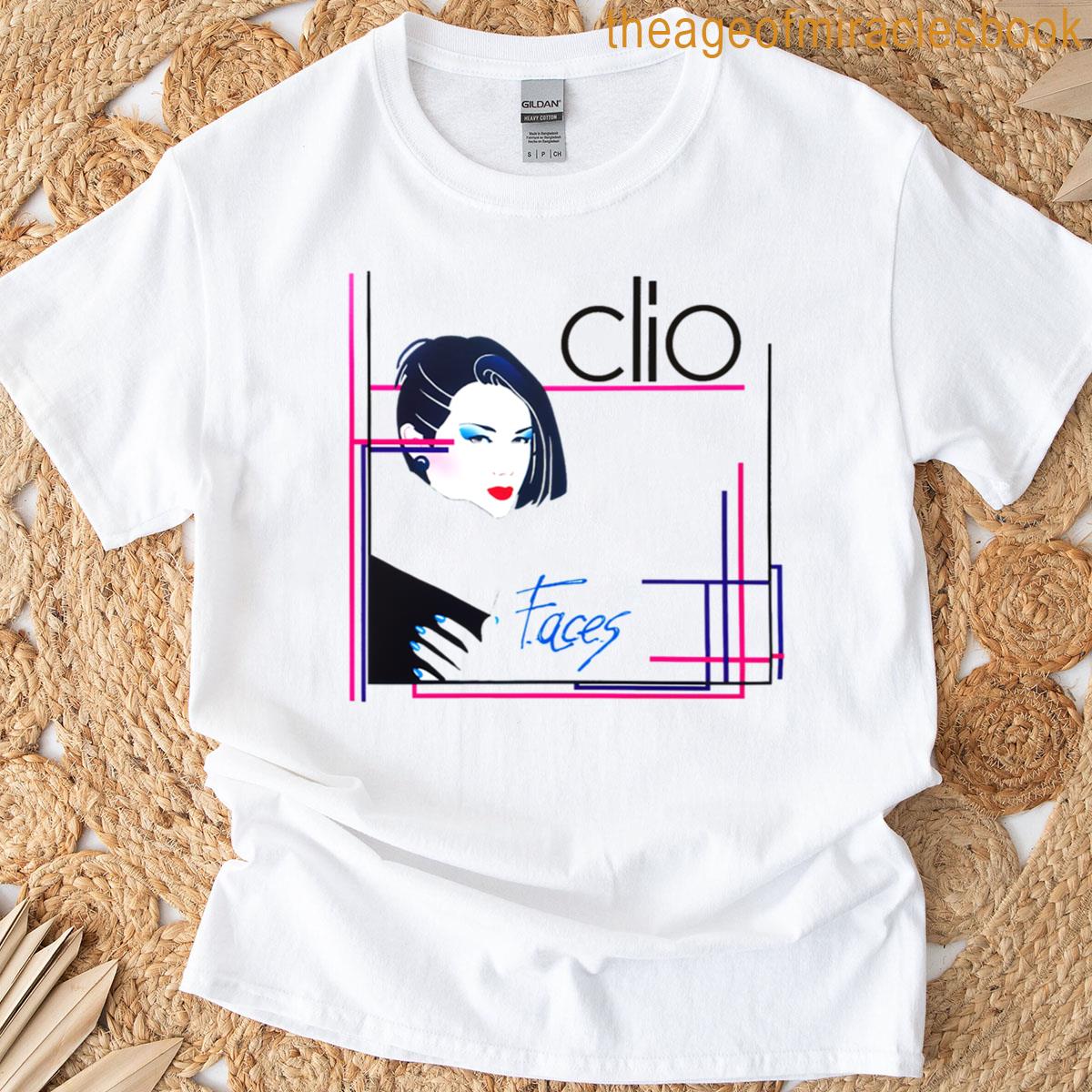 Clio – Faces 80s Italo Disco Underground T-shirt