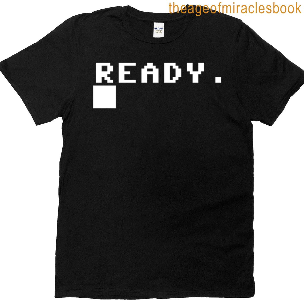 Commodore 64 Ready Prompt C64 T-shirt