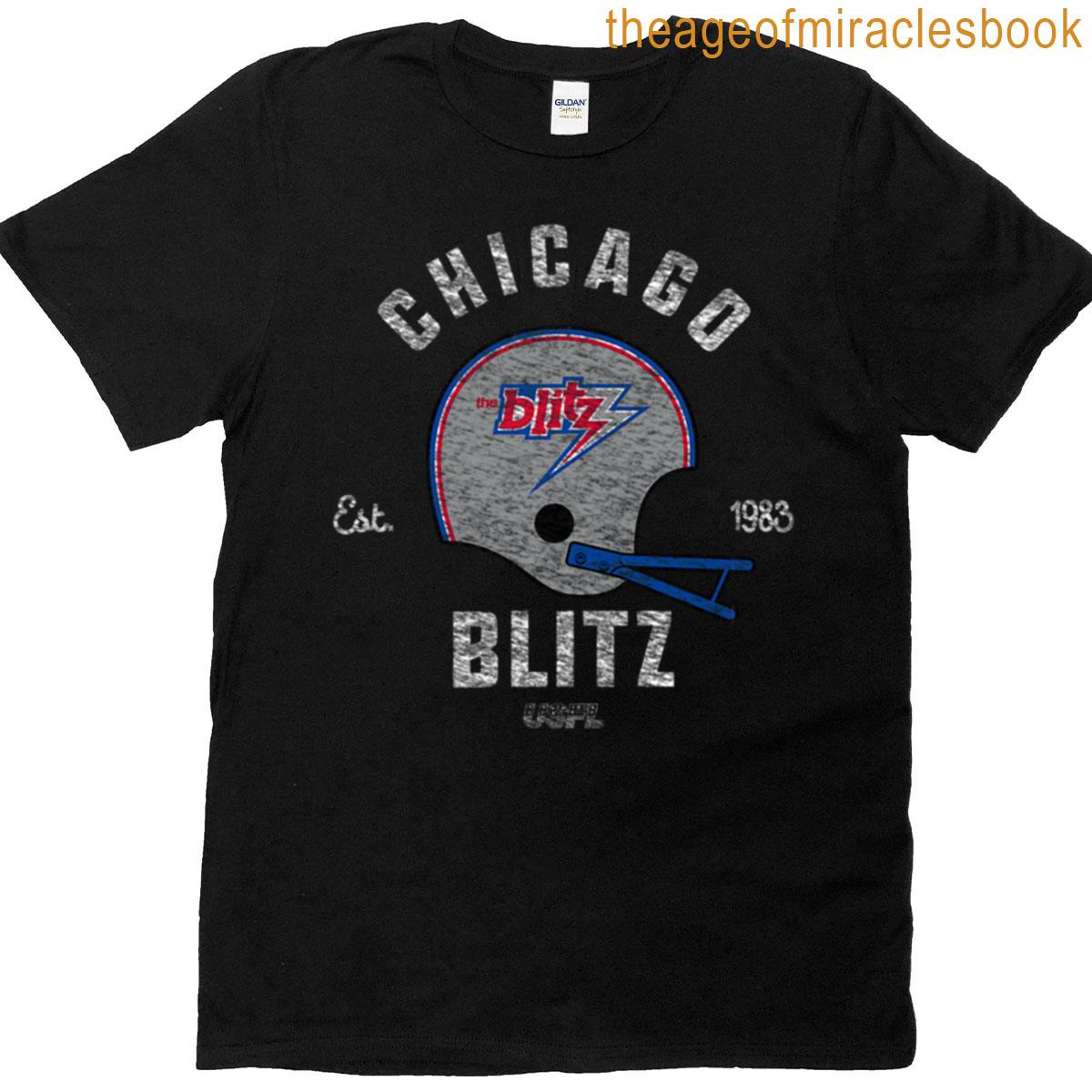 Defunct Series 1983 Chicago Blitz T-shirt