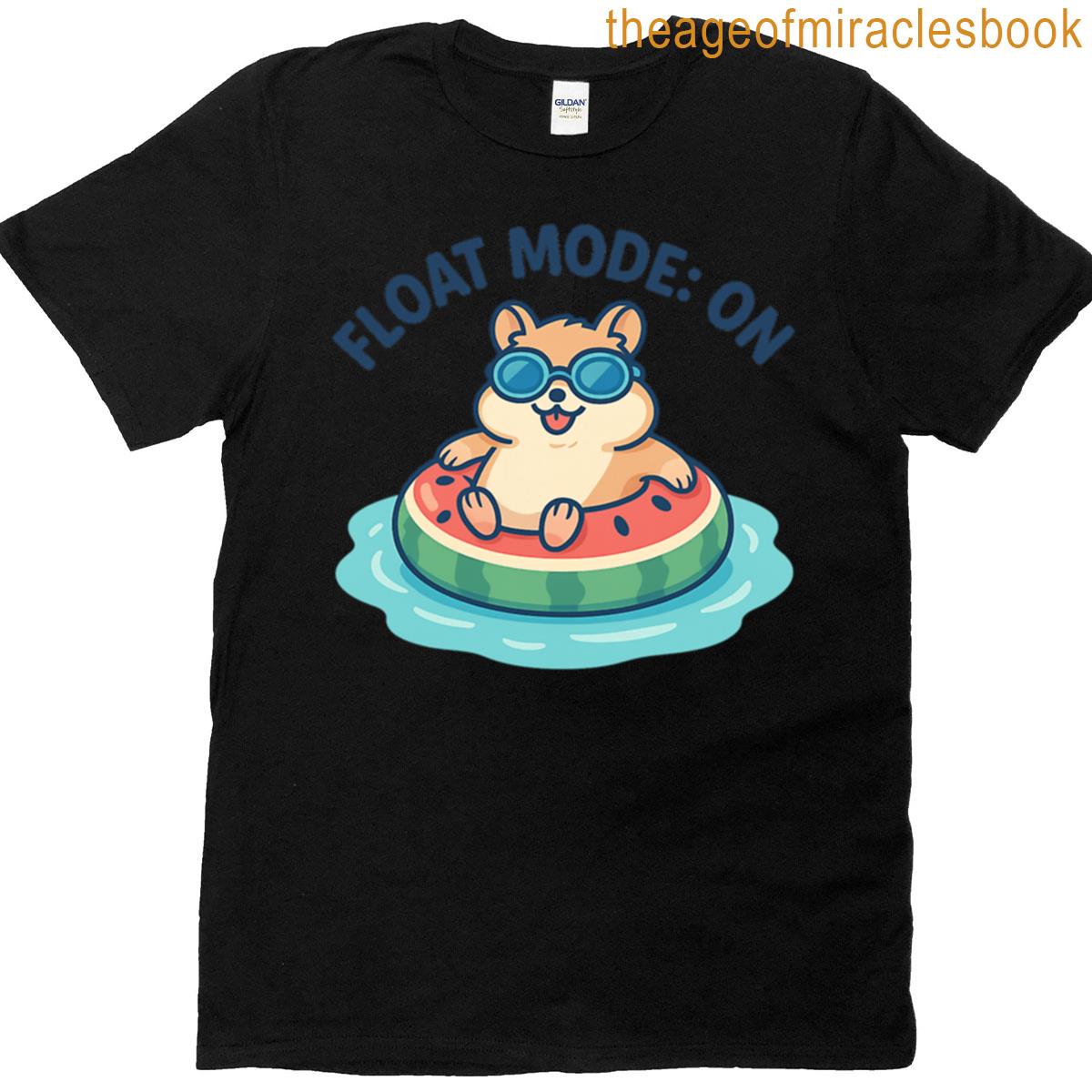 Float Mode On Hamster Watermelon Float T-shirt