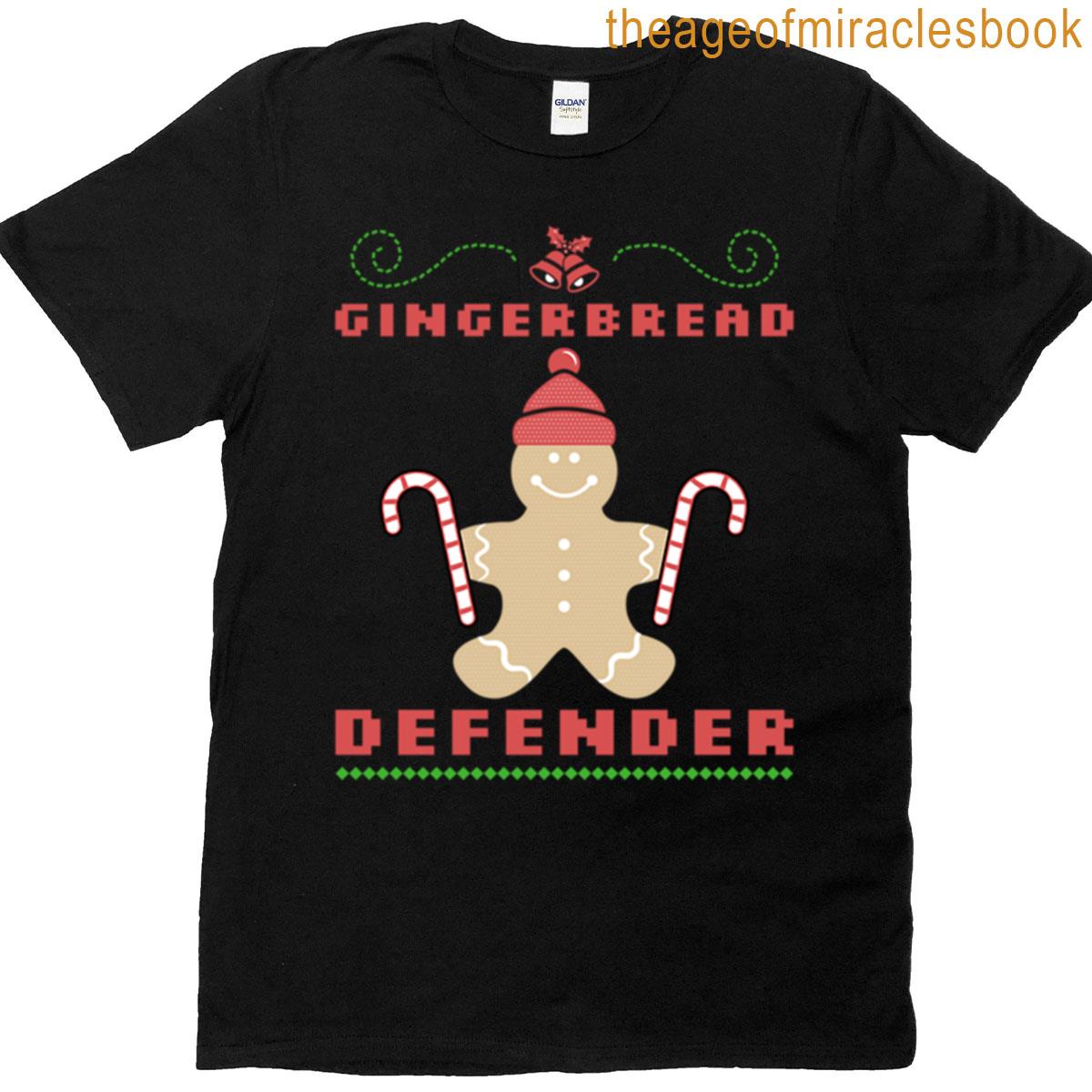 Gingerbread Defender Sugar Spice Division Oversized T-shirt