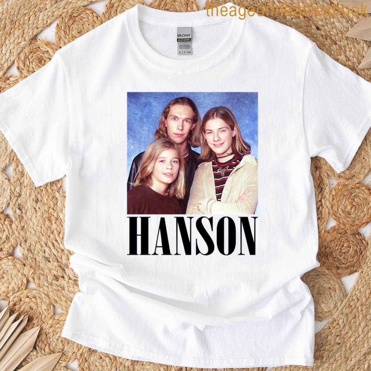 Hanson Black And White Vintage T-shirt