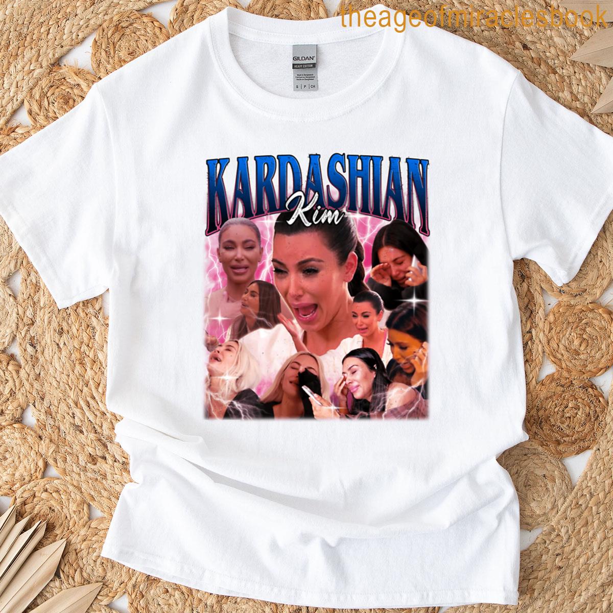 Kim Kardashian Crying Meme Vintage T-shirt