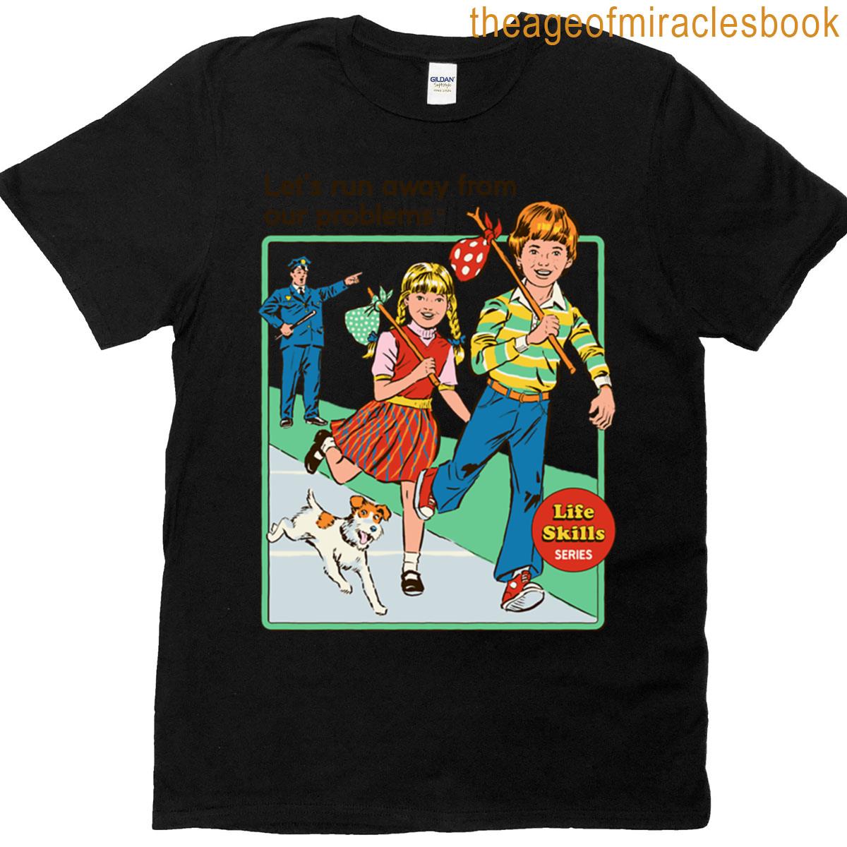 Lets Run Away Oversized T-shirt