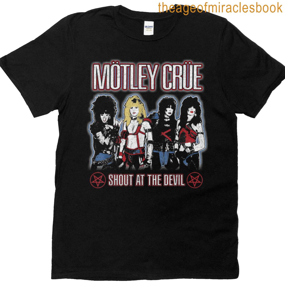 Mtley Cre Shout At The Devil T-shirt