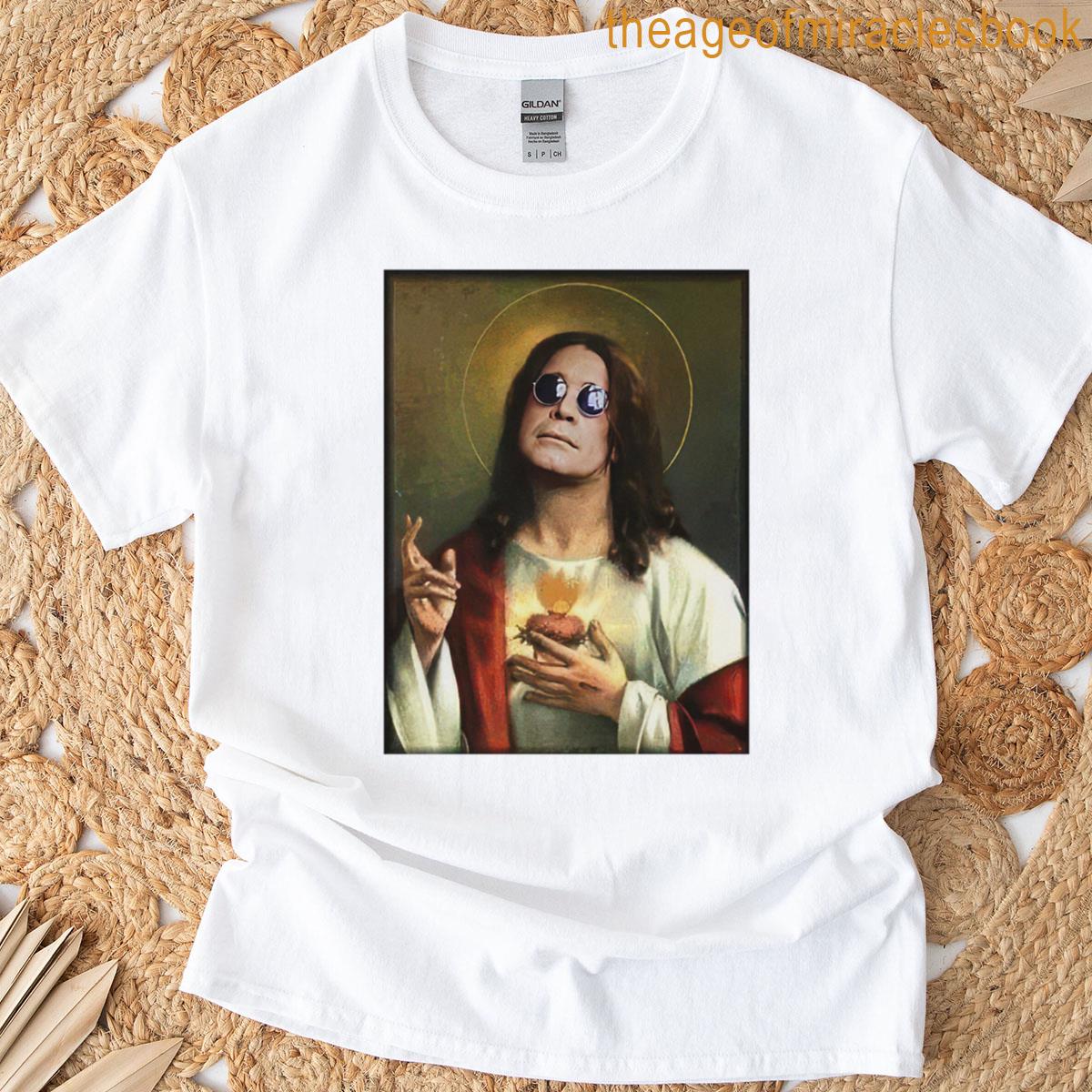 Ozzy Jesus Vintage Retro T-shirt
