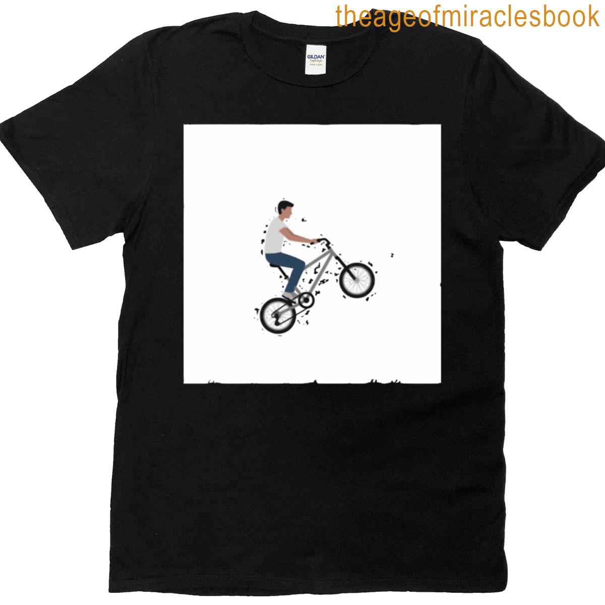 Pop A Wheelie Illustration Oversized T-shirt