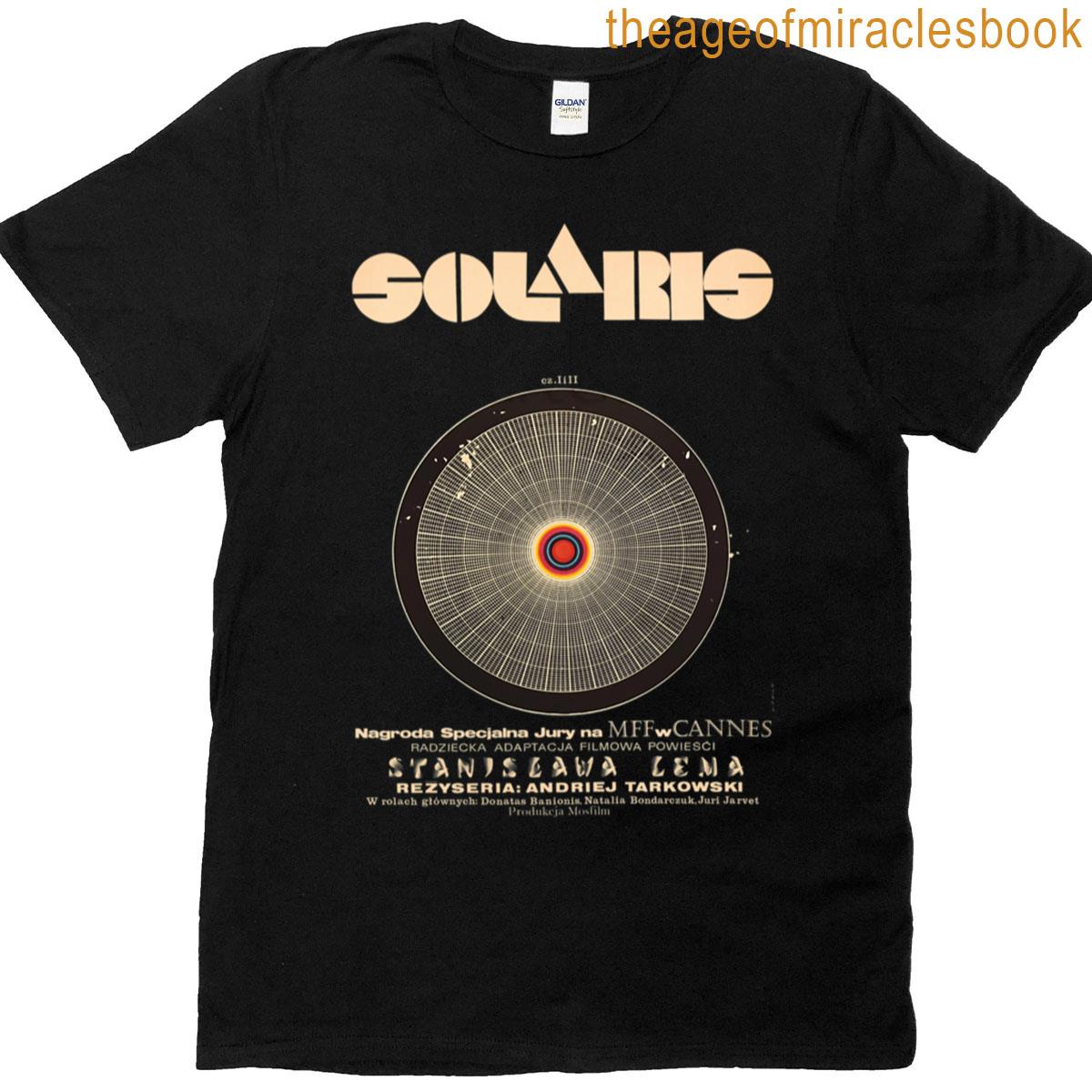 Retro Solaris Vintage Tarkovsky Soviet T-shirt