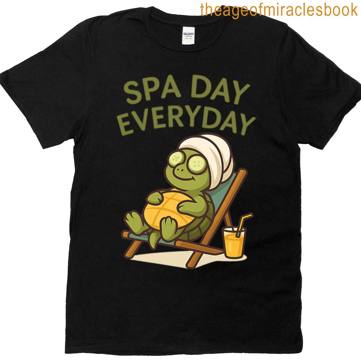 Spa Day Everyday Turtle Relaxation Mode T-shirt