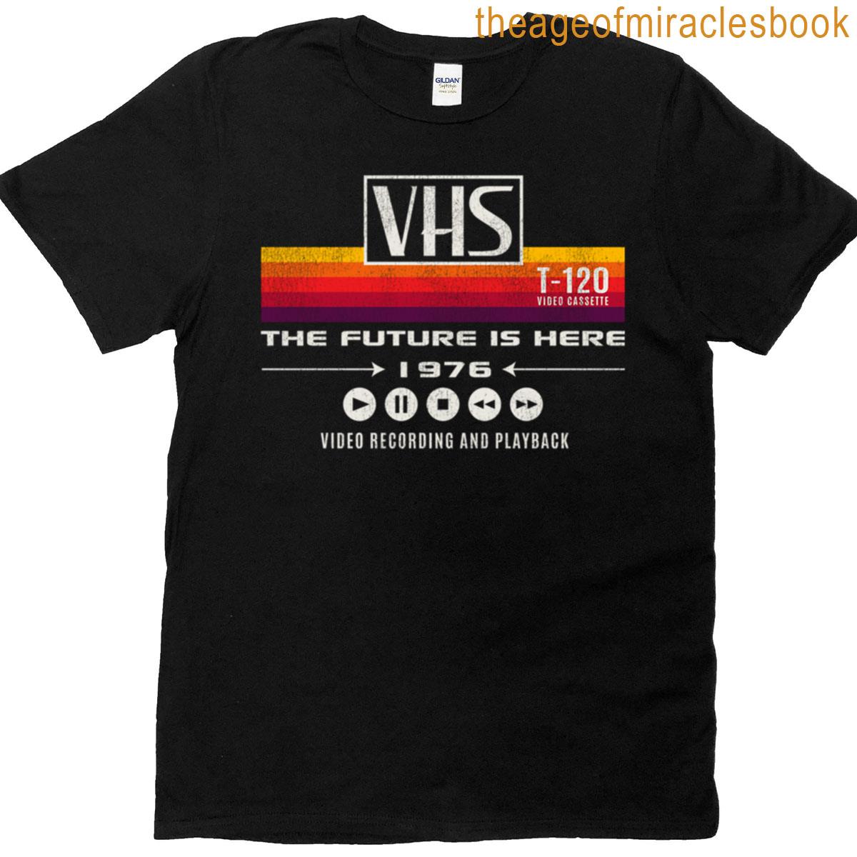 Vhs The Future Is Here 1976 Worn Out Dks T-shirt