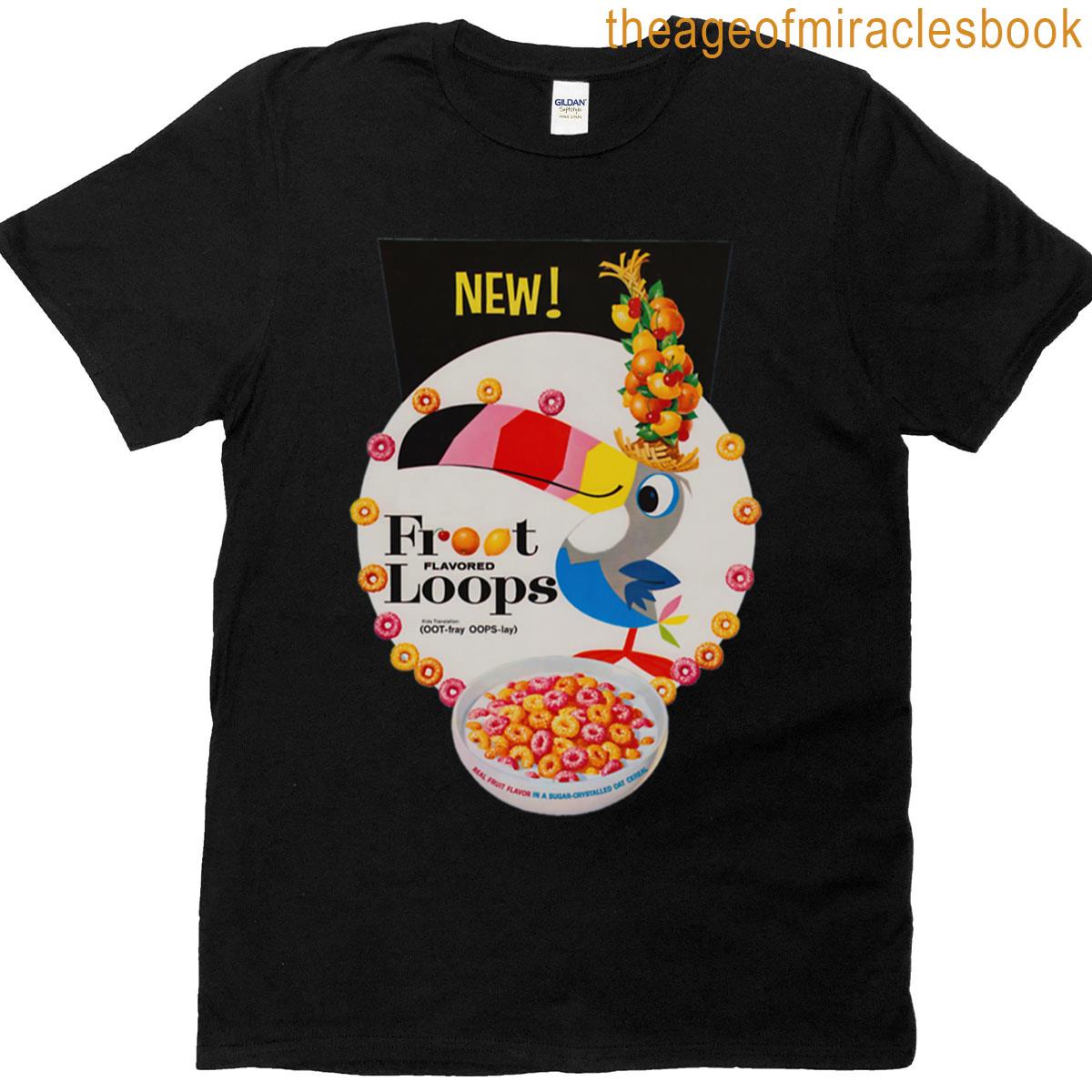 Vintage Fruit Loops Advertisement T-shirt