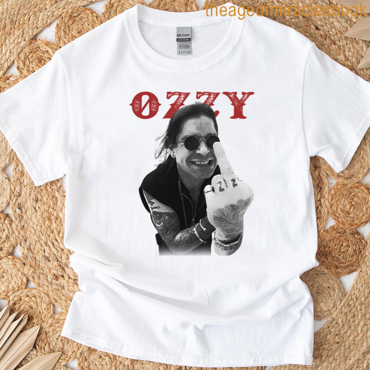 Vintage Ozzy Middle Finger T-shirt