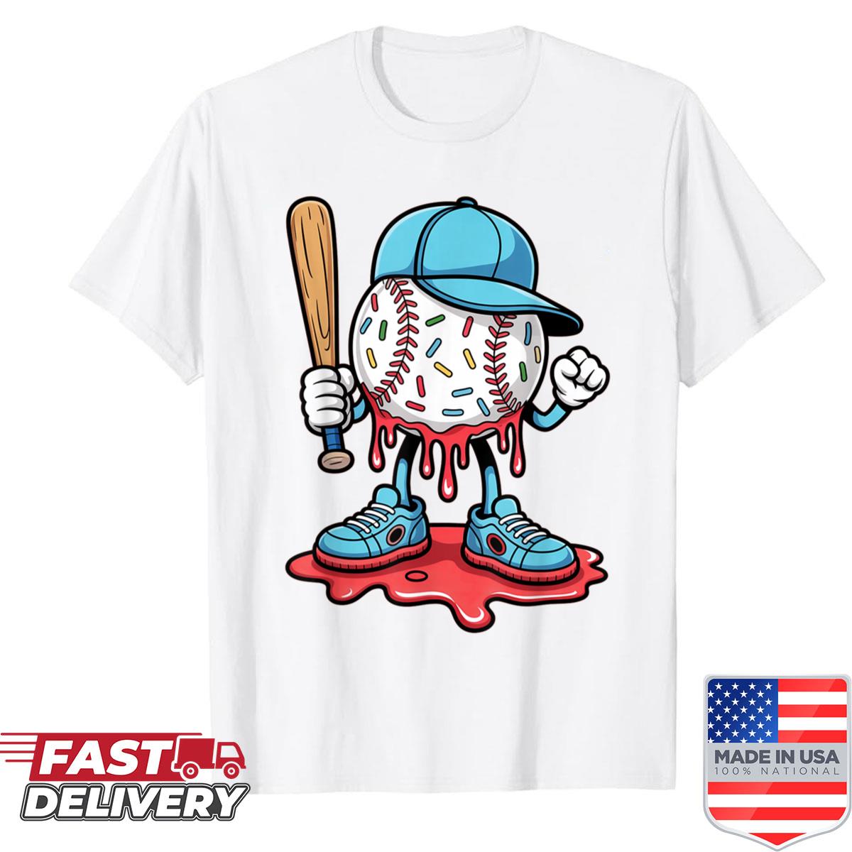 Baseball Drip Icecream Shirt