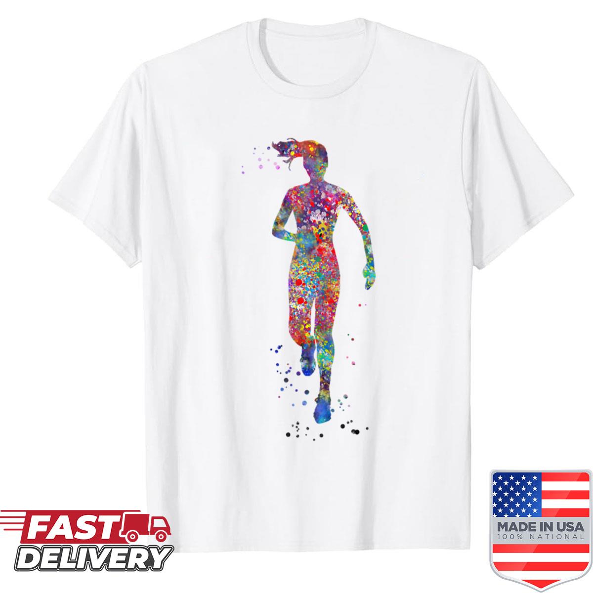 Female Runner Shirt