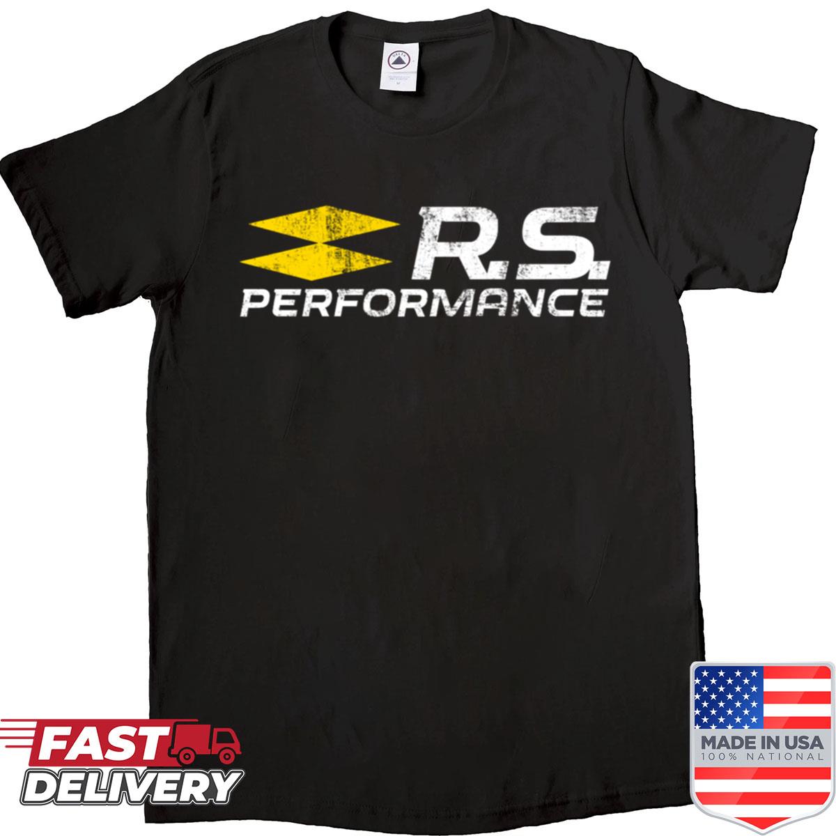 Rs Performance Logo Yellow-white Shirt