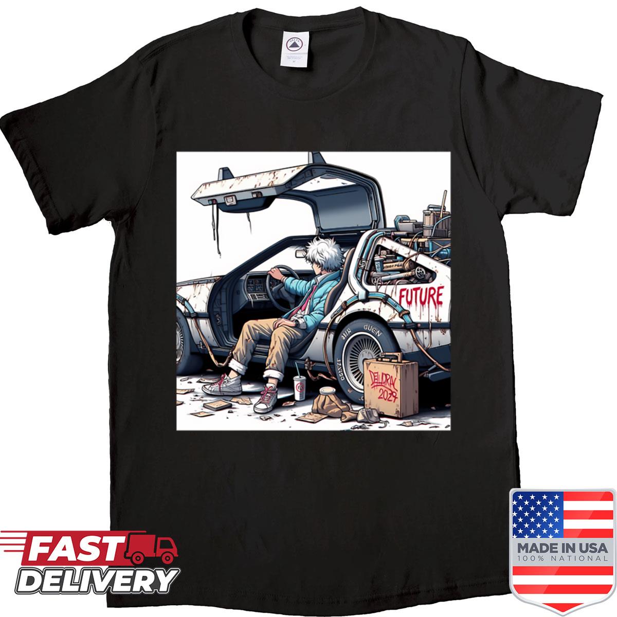 Delorean Boxy Shirt