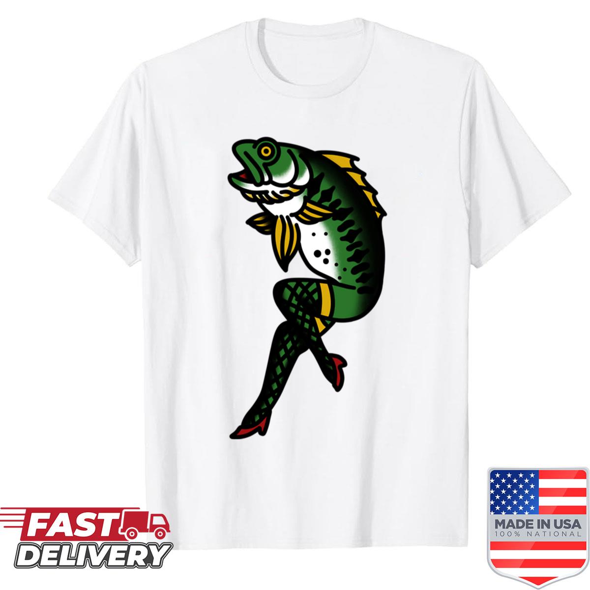 Fish With Legs Flash Shirt