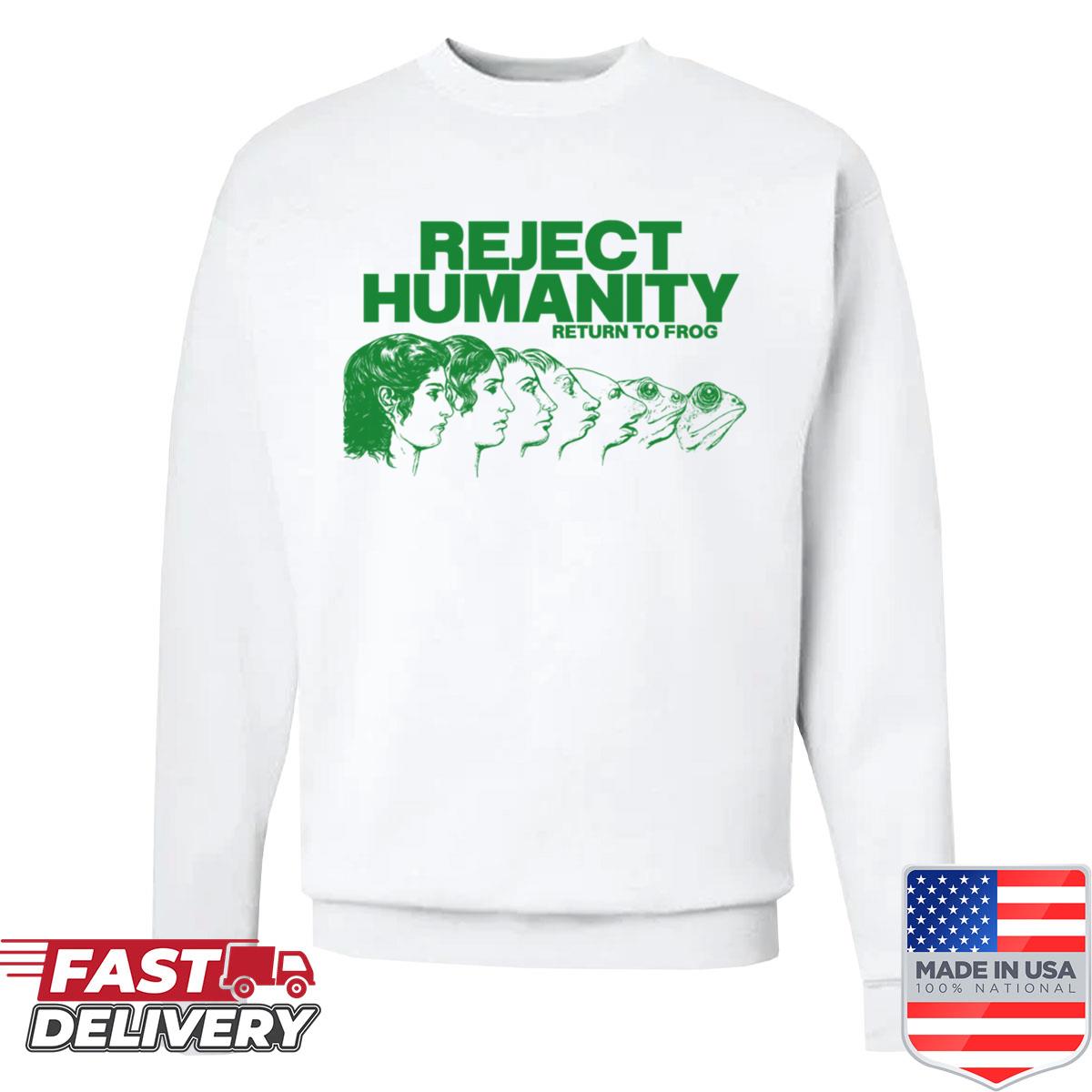 Weirdcore Vintage Frog Animorphs Evoloution Shirt - Image 4