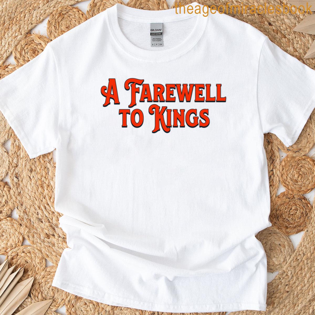 A Farewell To Kings Rush T-shirt