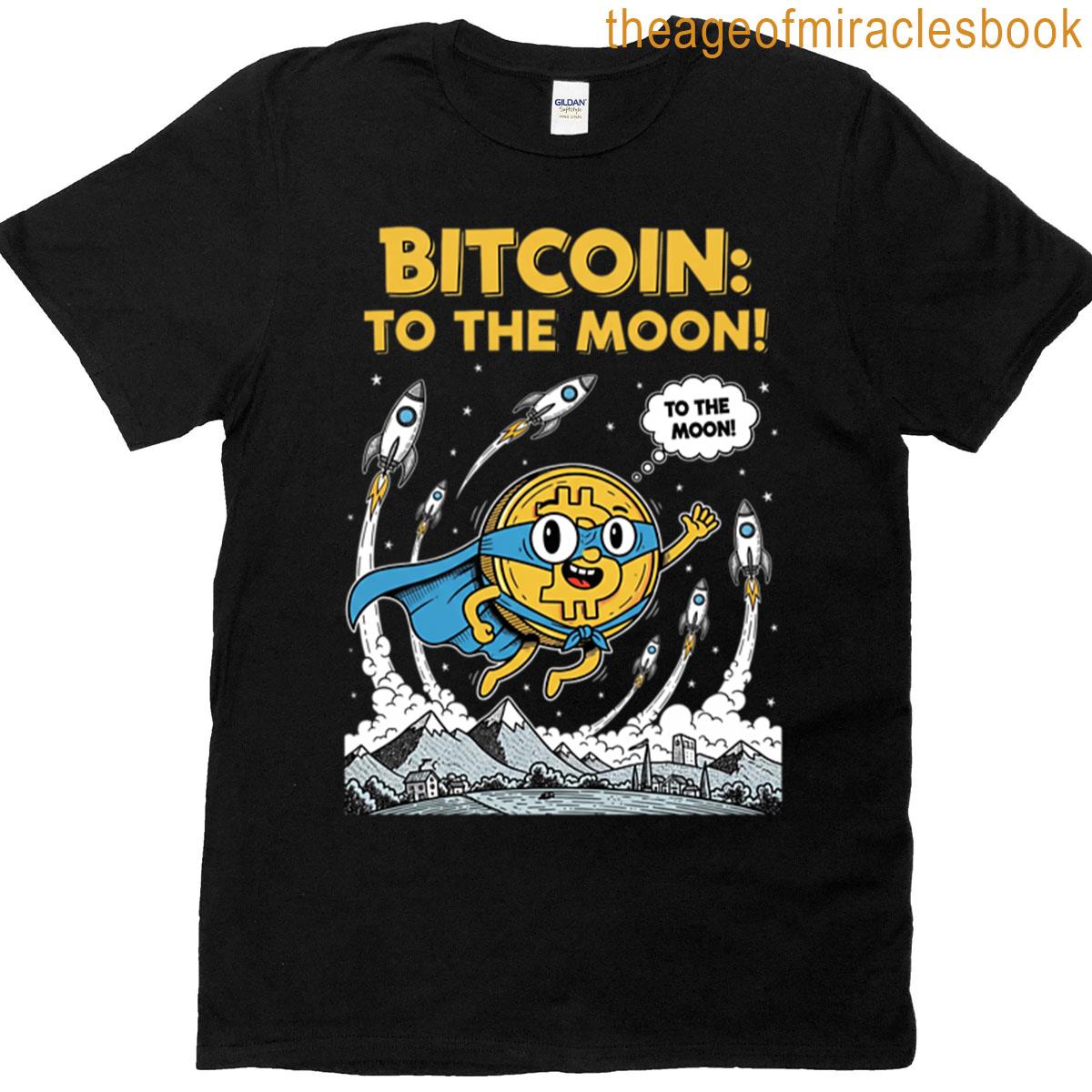 Bitcoin To The Moon Oversized T-shirt