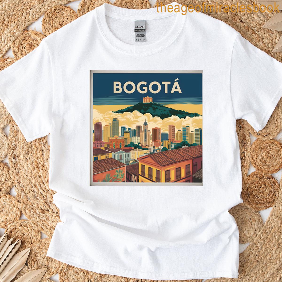 Bogot -style Travel Poster T-shirt Bogot -style Travel Poster T-shirt