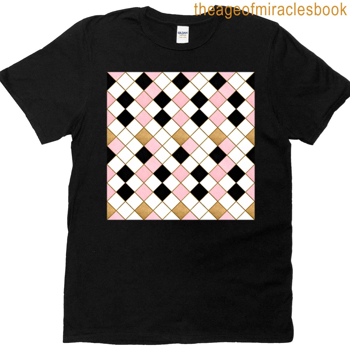 Gilded Harlequin Blush T-shirt