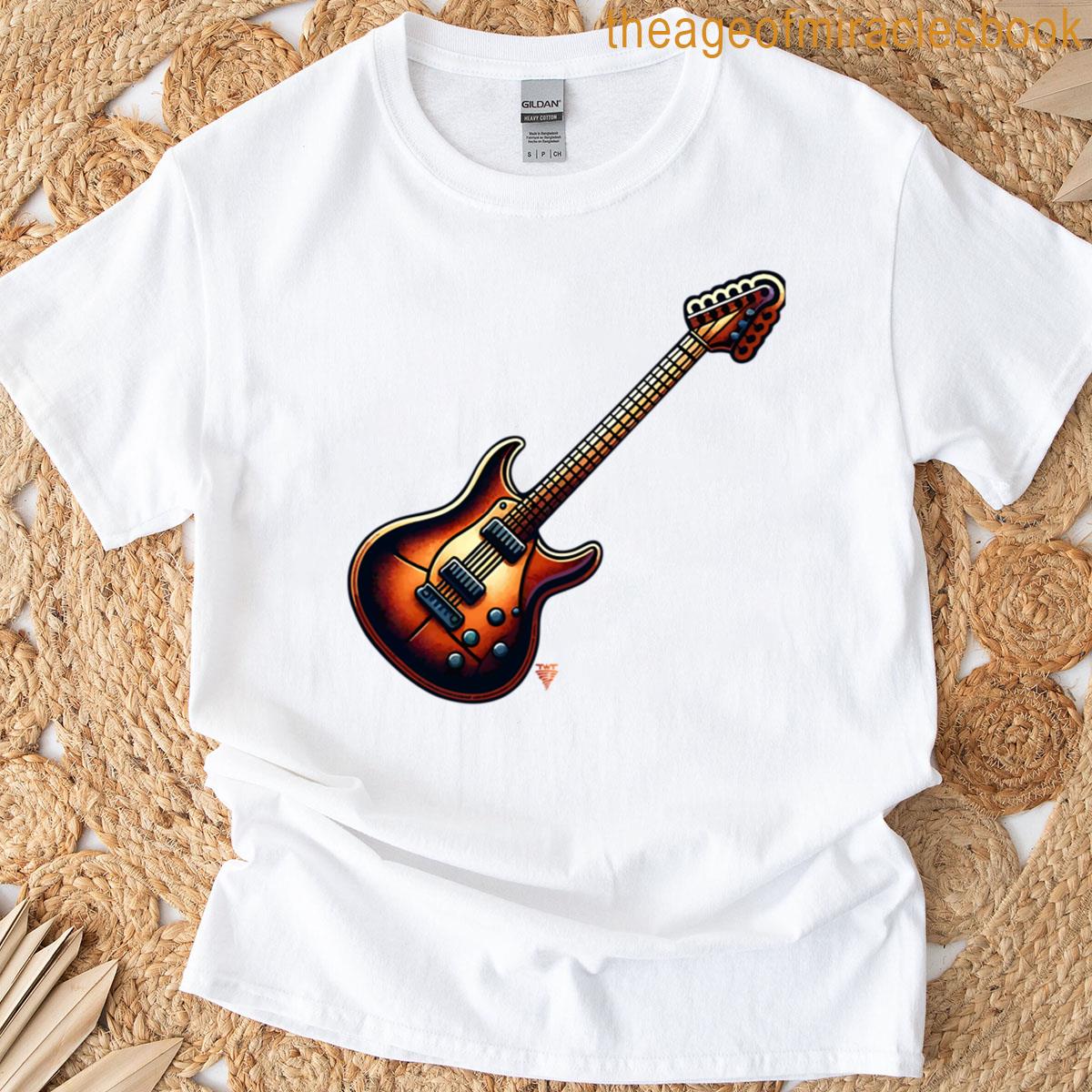 Guitarra Vitral – Msica – Rock T-shirt