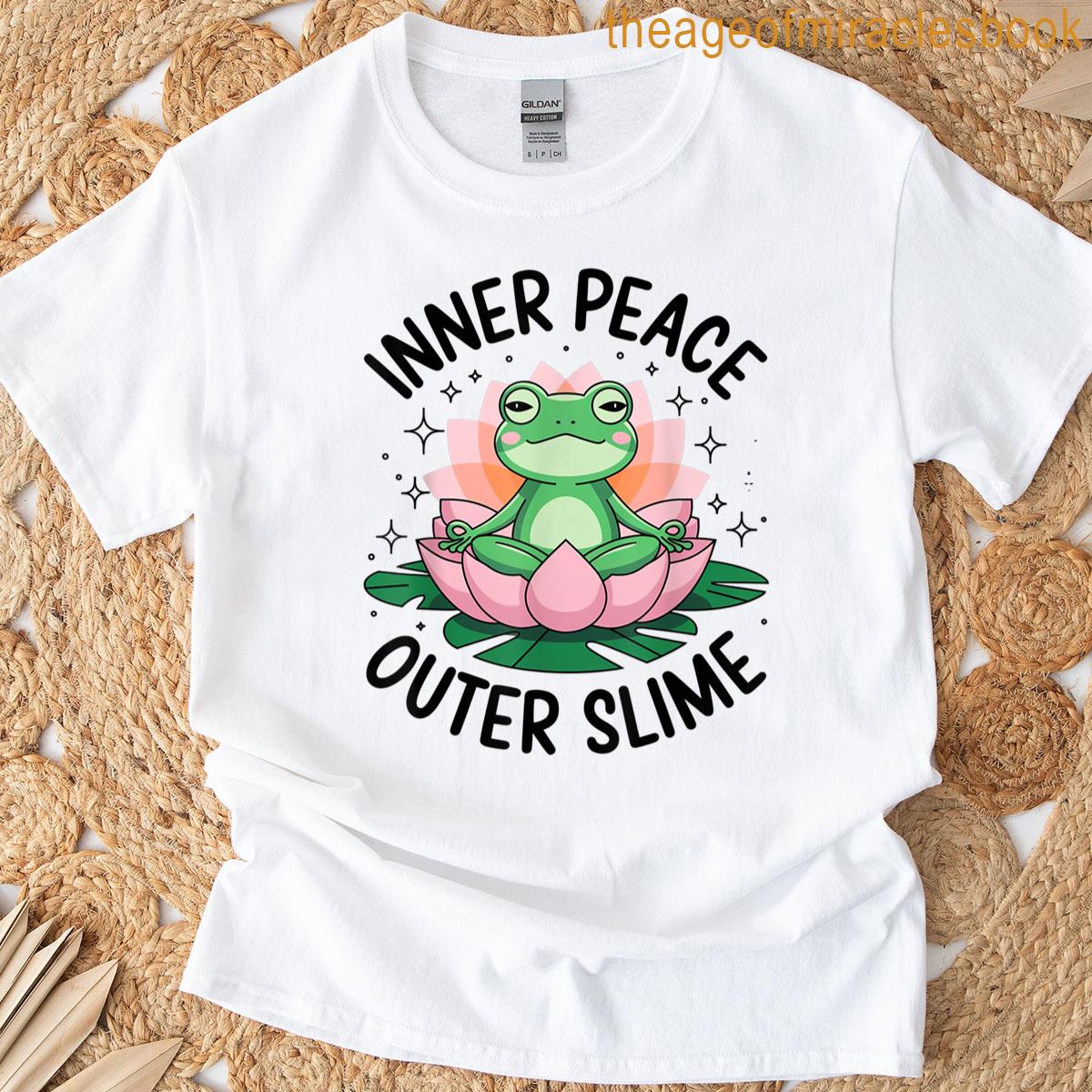 Inner Peace Outer Slime Meditation T-shirt