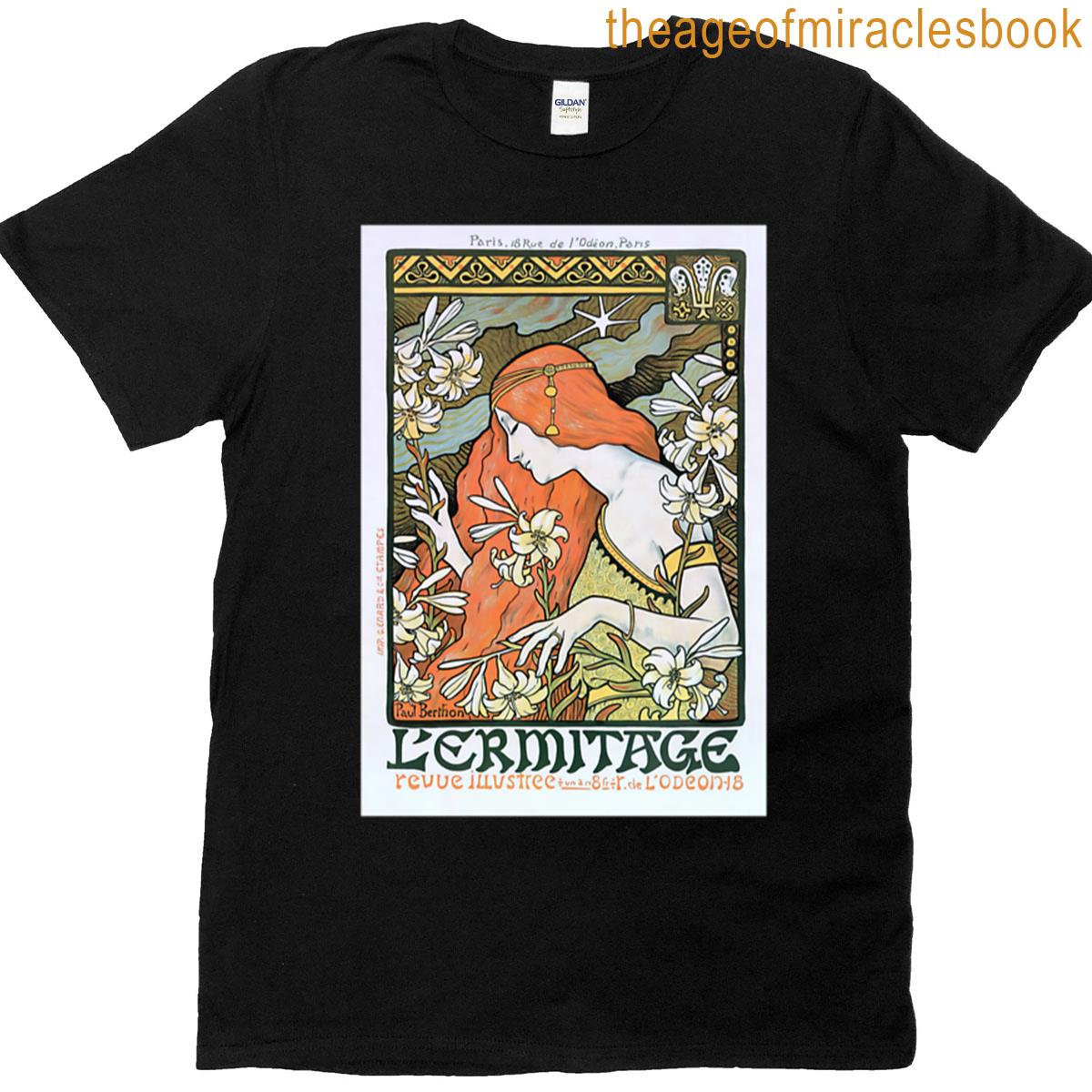 Lermitage By Paul Berthon 1897 T-shirt