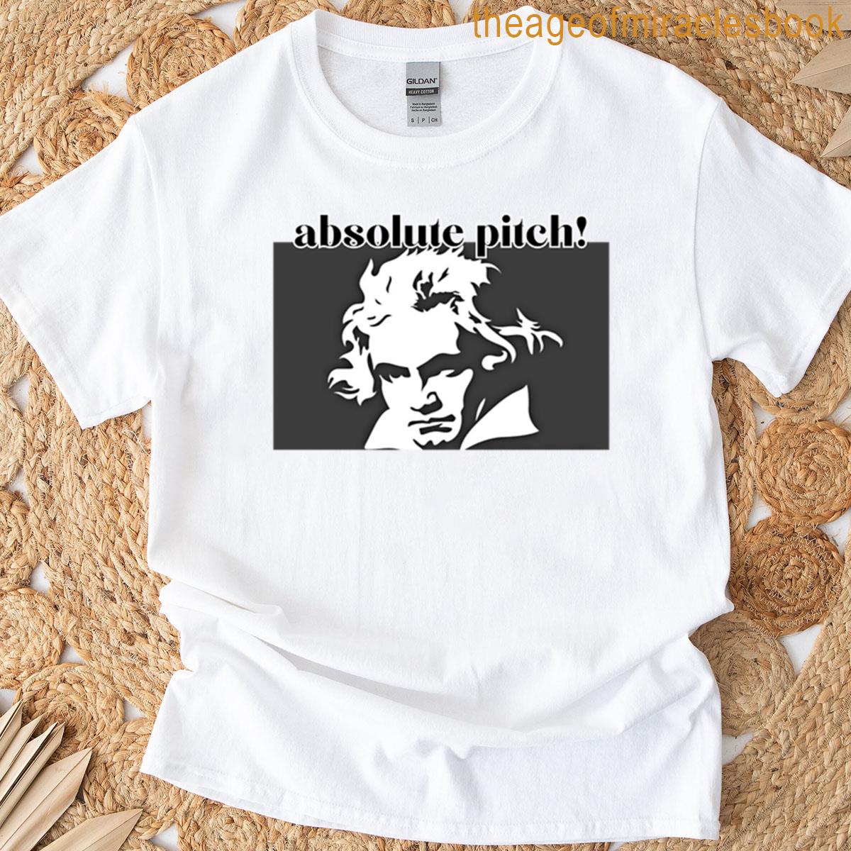 Ludwig Van Beethoven Absolute Pitch Oversized T-shirt