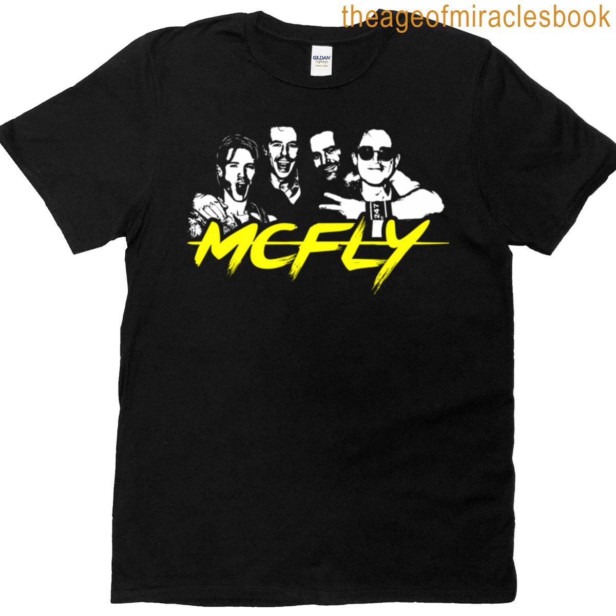 Mcflys Band Silhouettes Retro T-shirt
