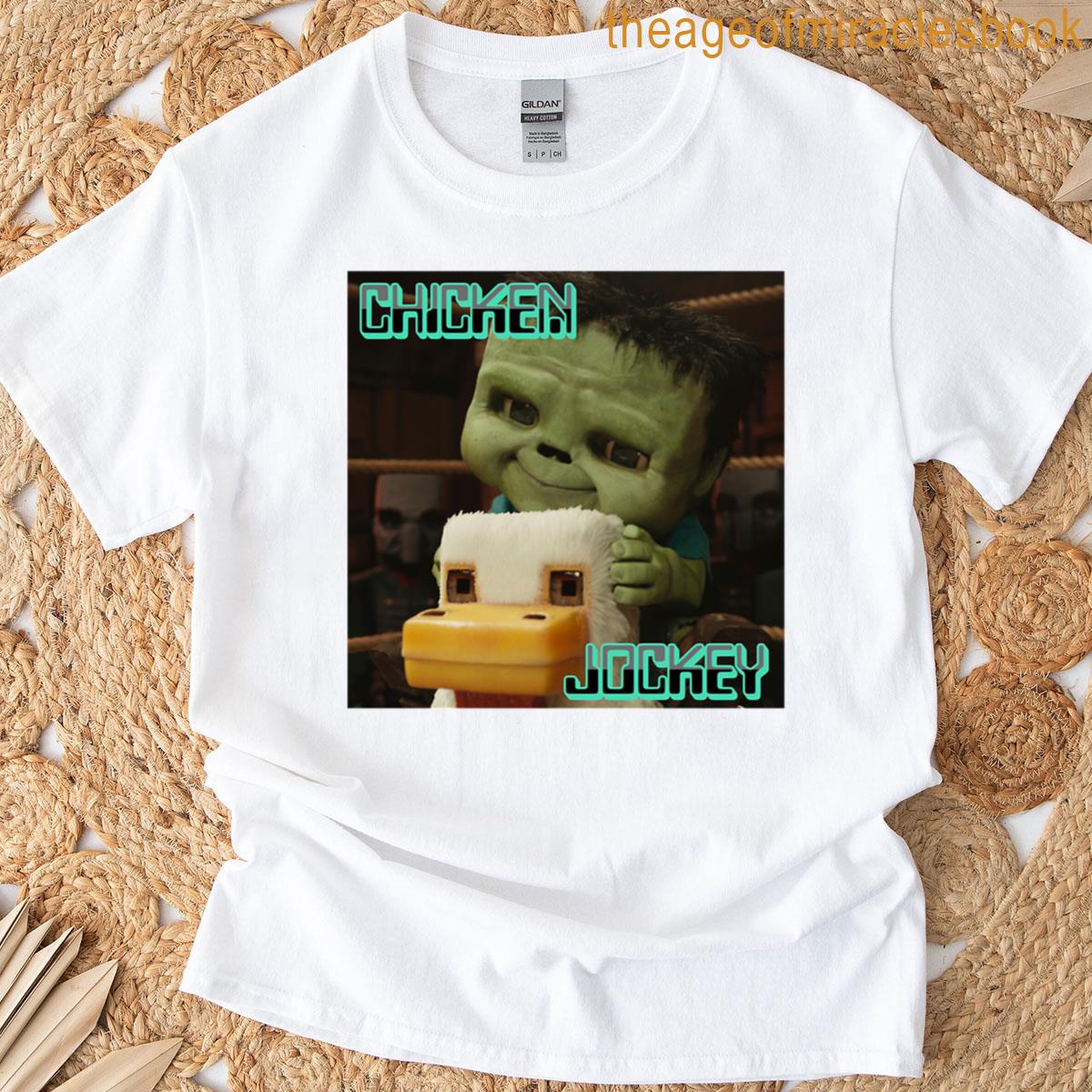 Minecraft Chicken Jockey T-shirt