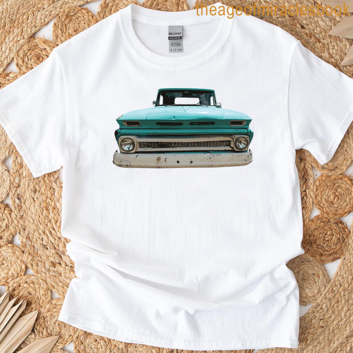 Old Truck Front Oversized T-shirt