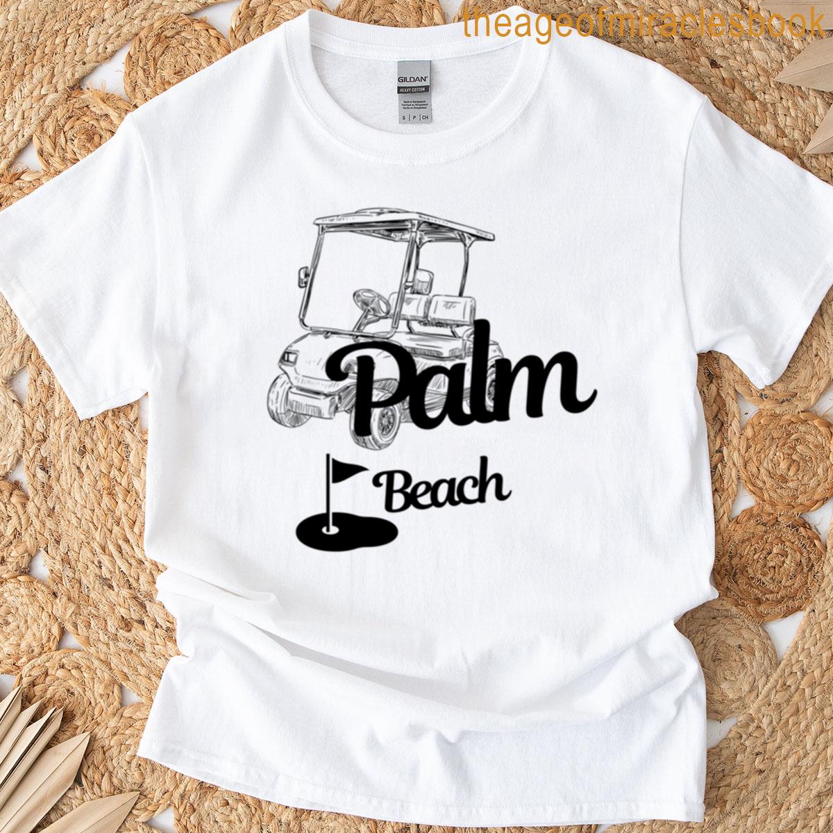 Palm Beach Florida Golfing T-shirt