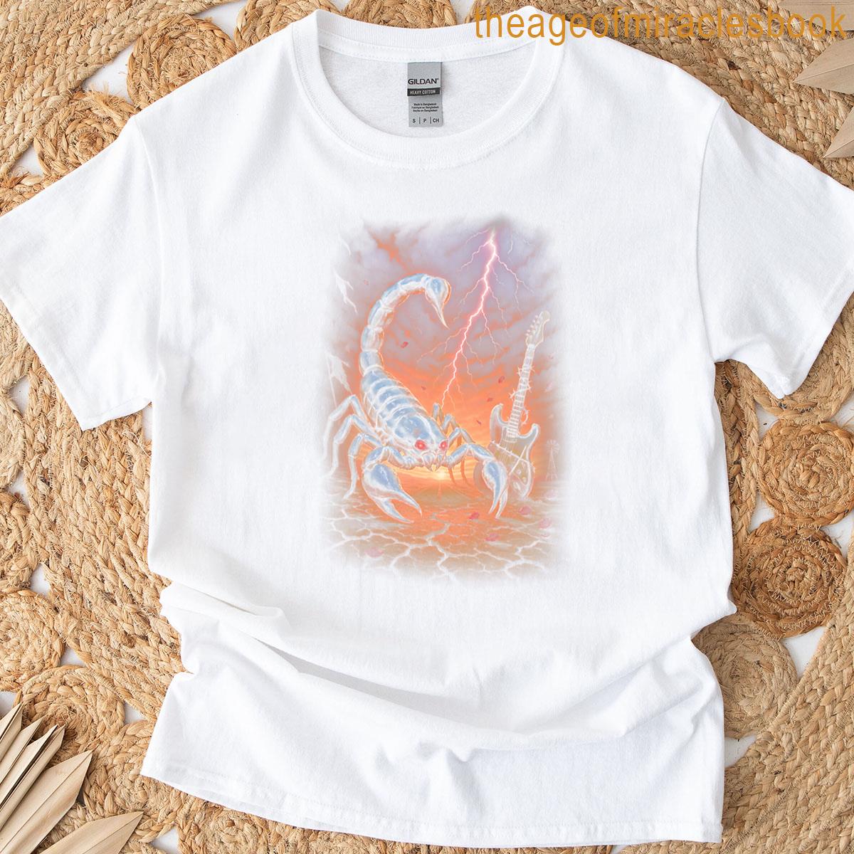 Scorpions Halftone Design T-shirt