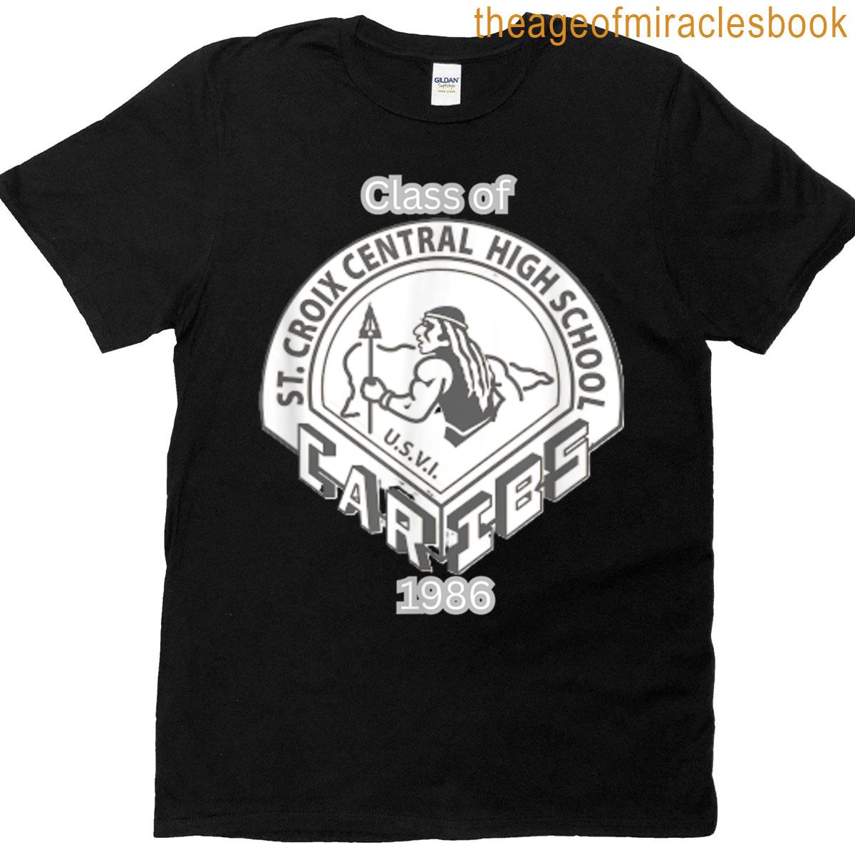 St Croix Central High 1986 Class T-shirt