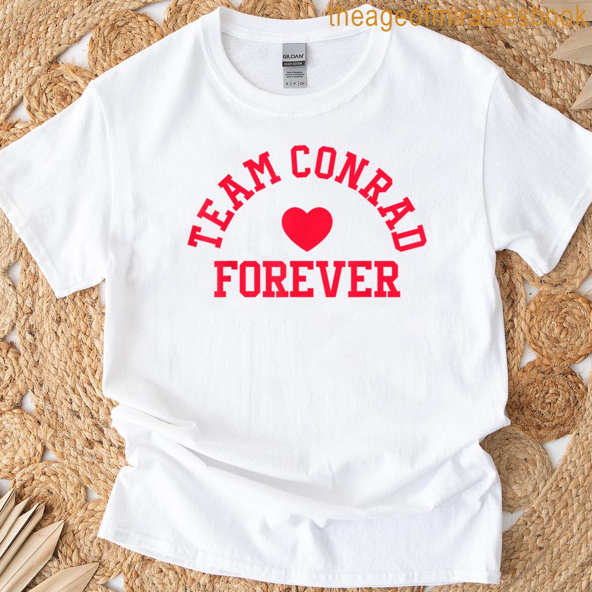 Team Conrad Retro Forever Vintage Red T-shirt