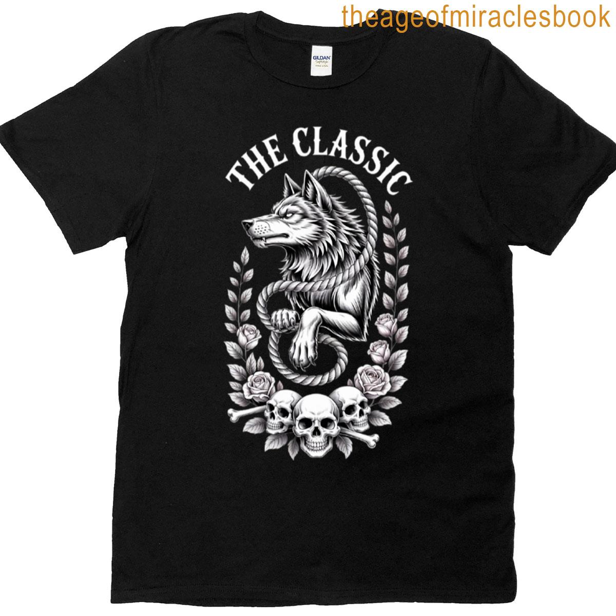The Wolf Gothic Skull Art Active T-shirt