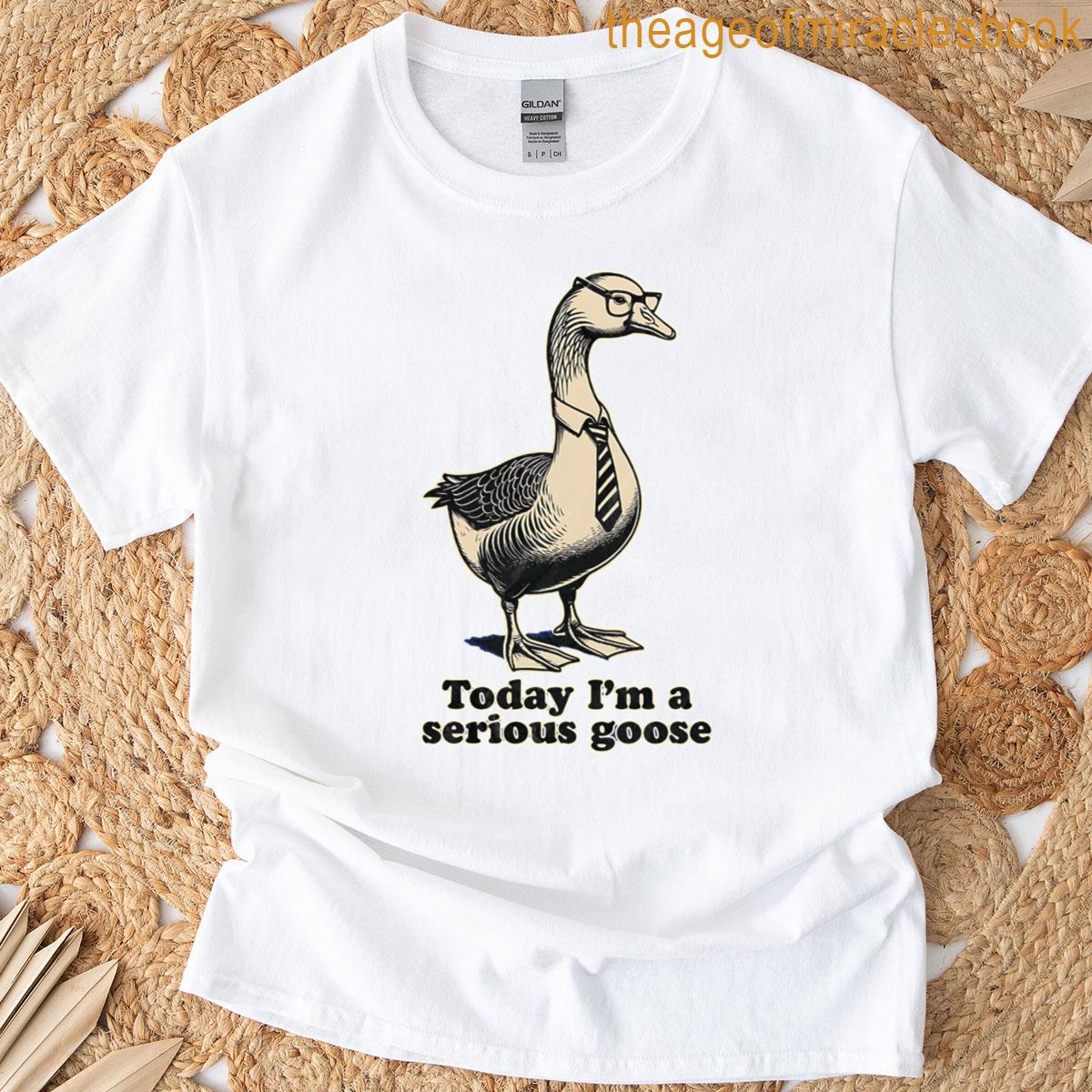 Today Im A Serious Goose T-shirt