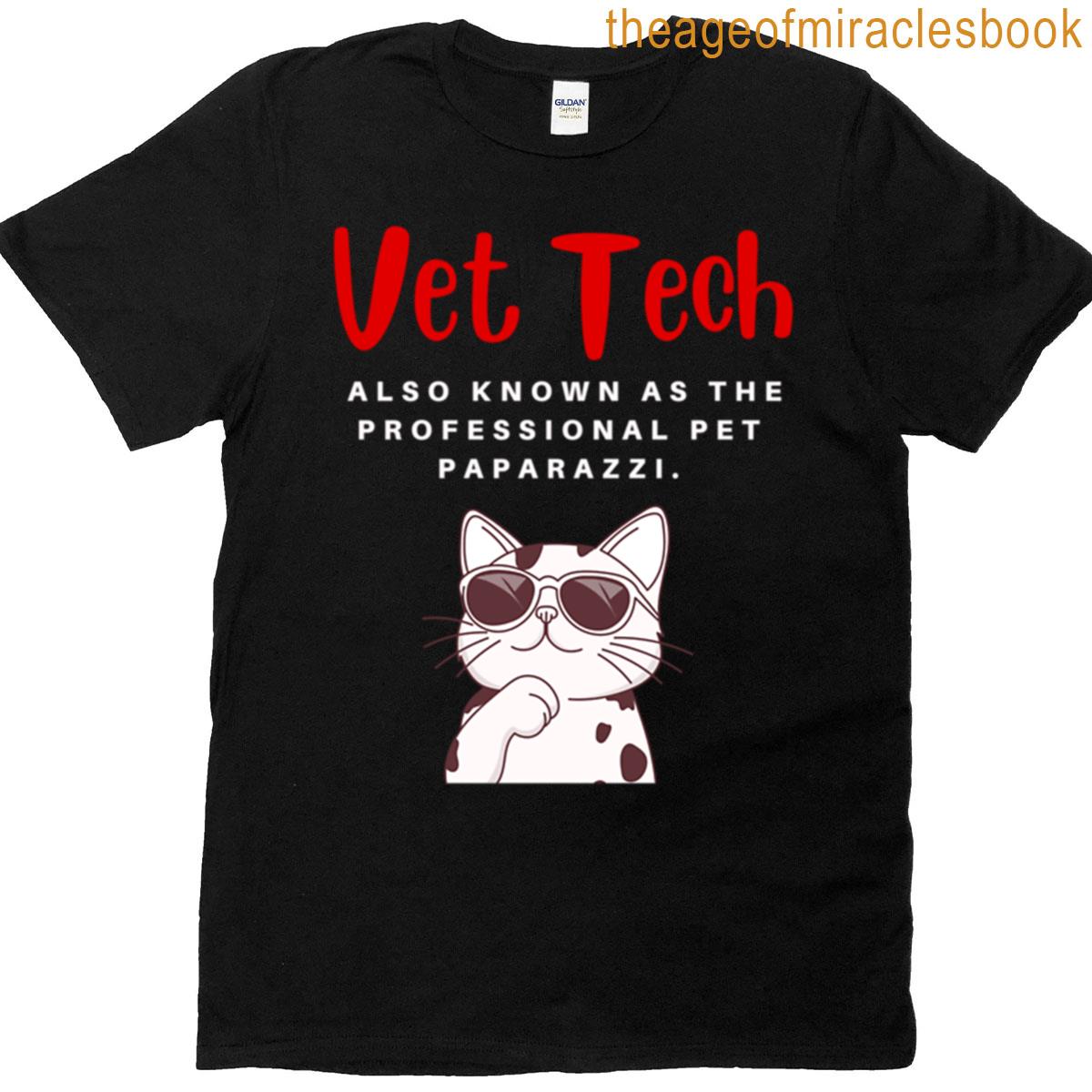 Vet Tech Paparazzi T-shirt