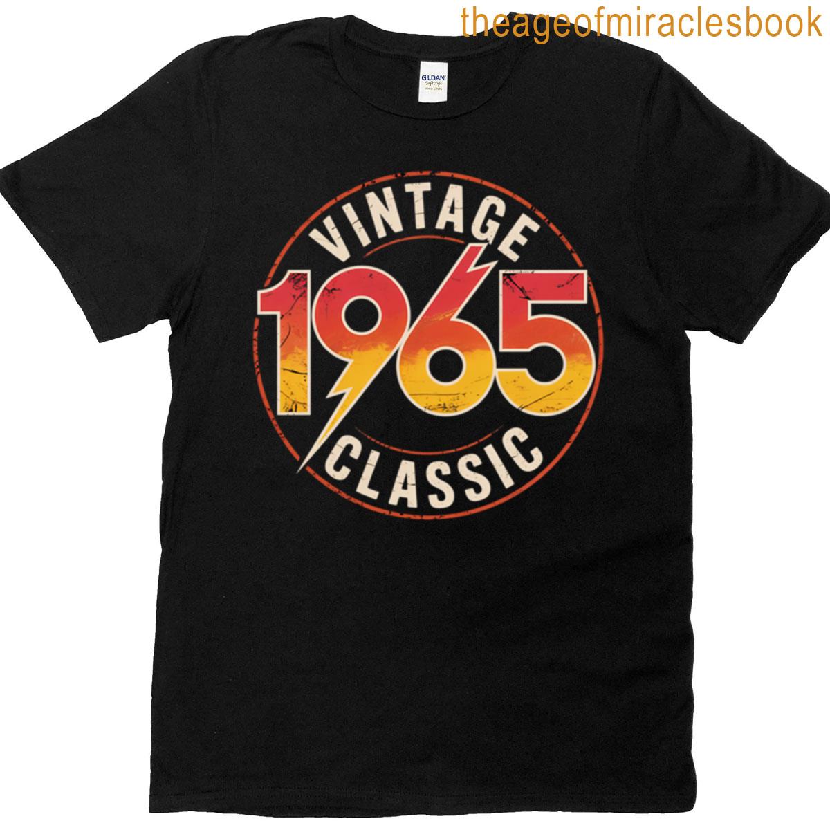 Vintage 1965 Retro Design T-shirt