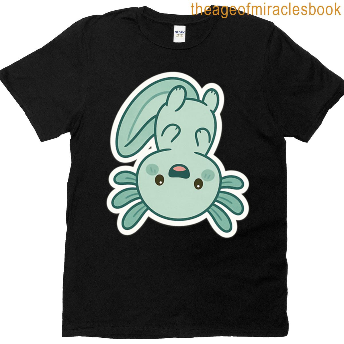 You Spin Me Right Round Axolotl T-shirt