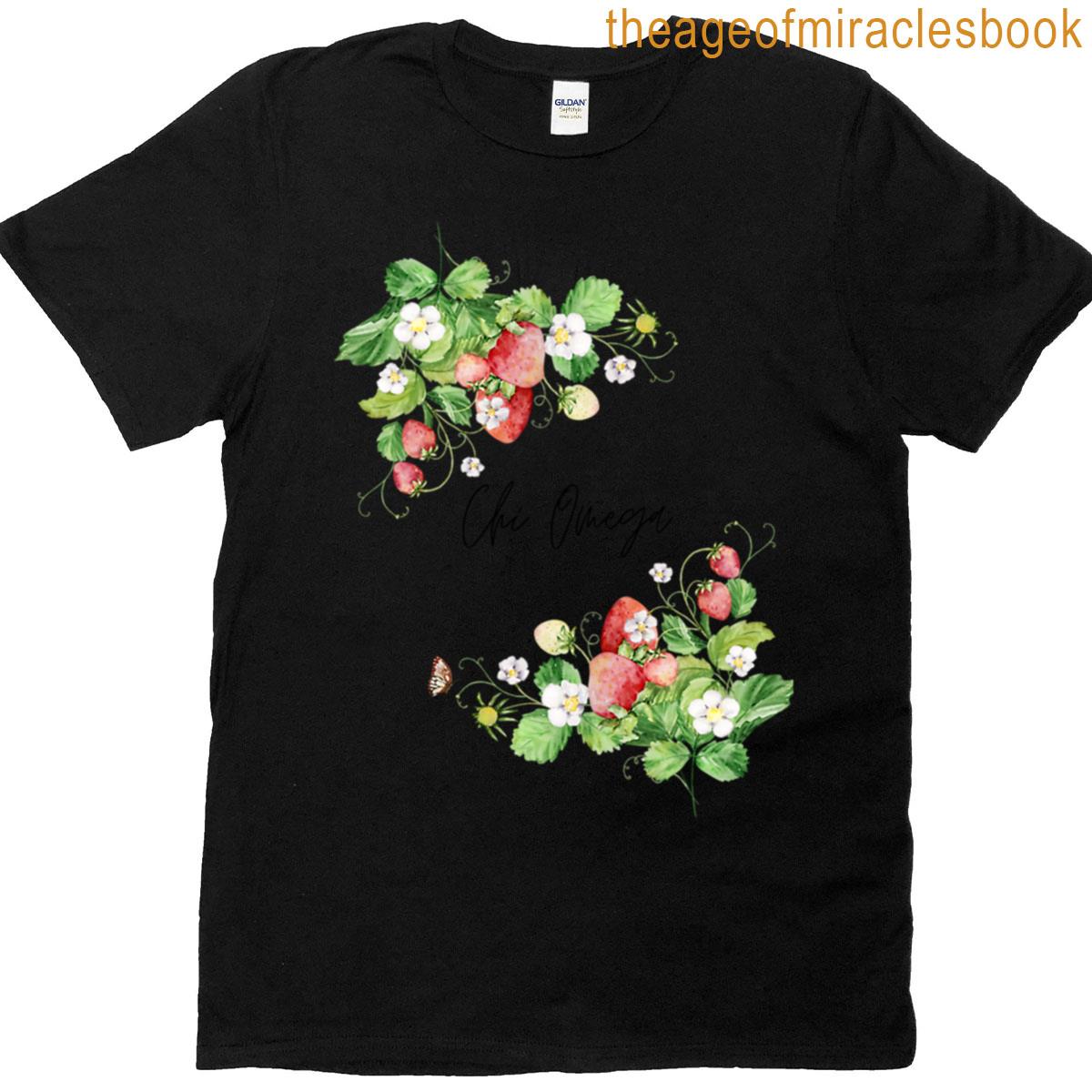 Chi Omega Strawberries T-shirt
