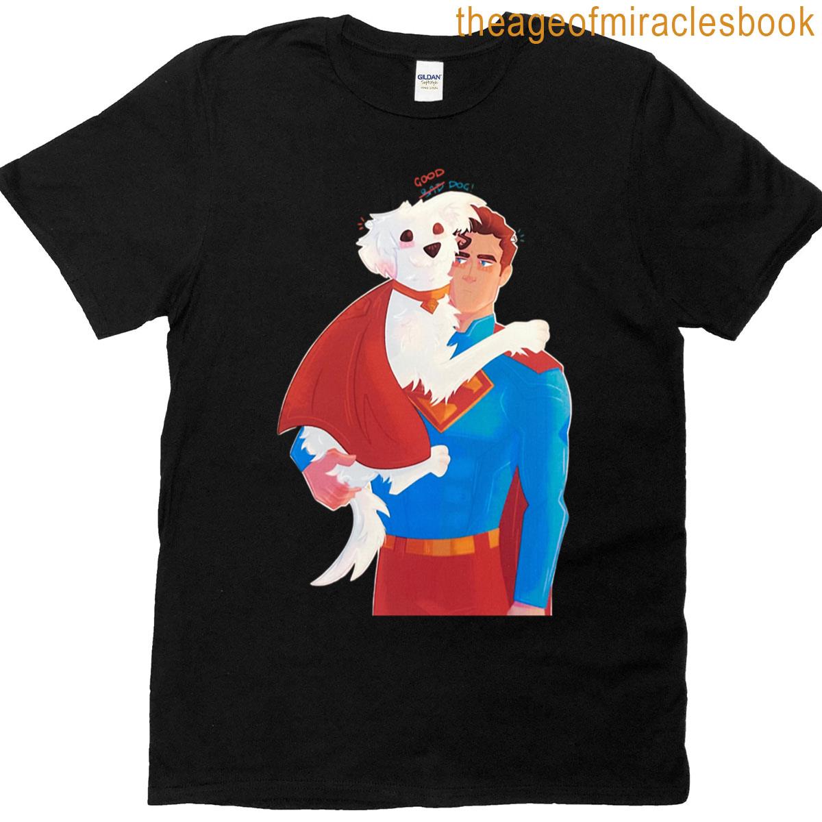 David And Super Dog T-shirt