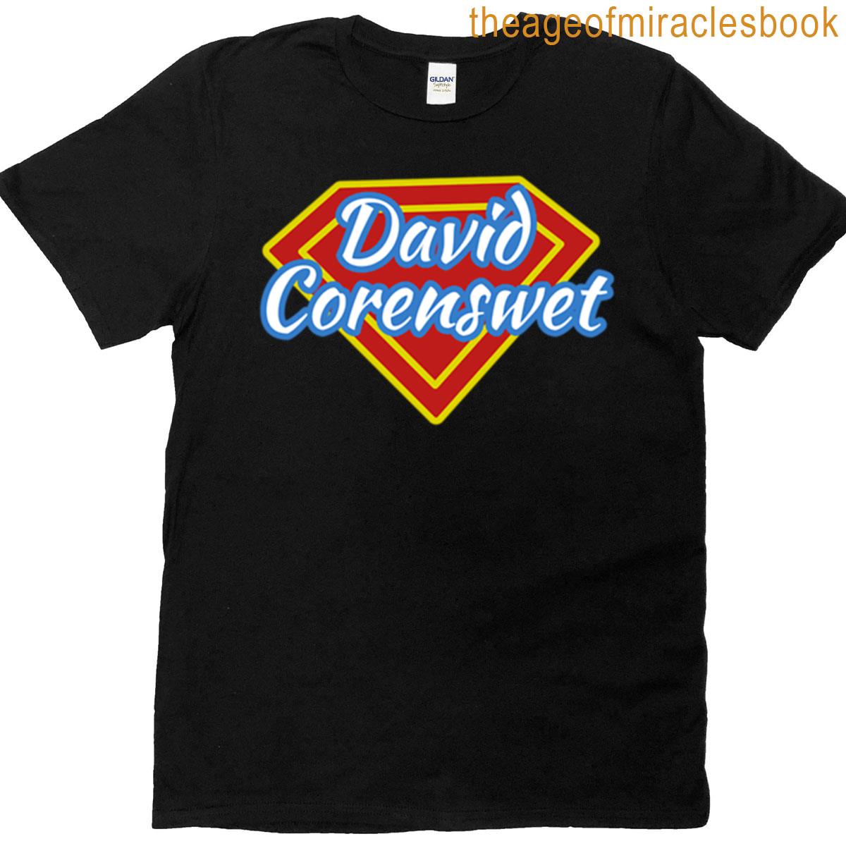 David Corenswet Name Oversized T-shirt
