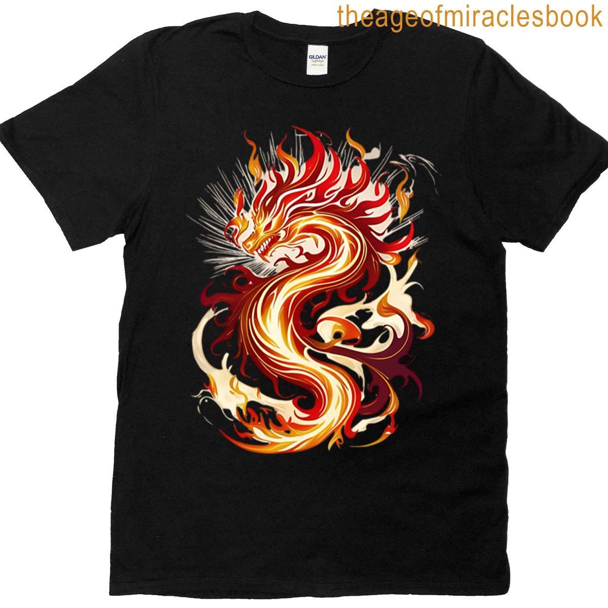 Fire Spirit Design T-shirt