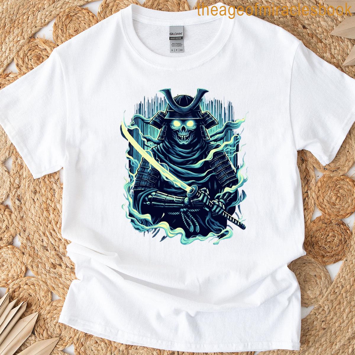 Ghost Samurai Warrior T-shirt