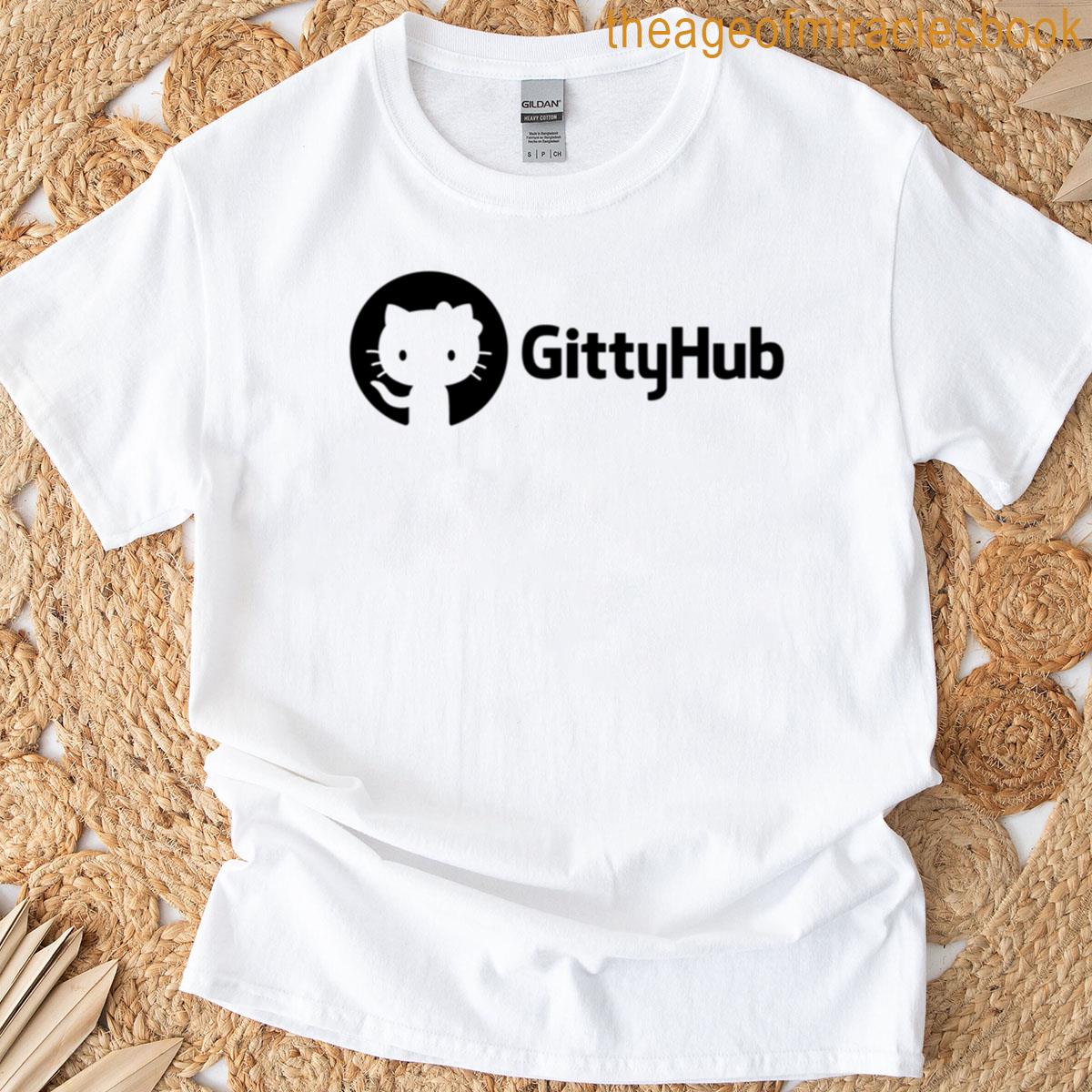 Gittyhub Github Logo Remix T-shirt