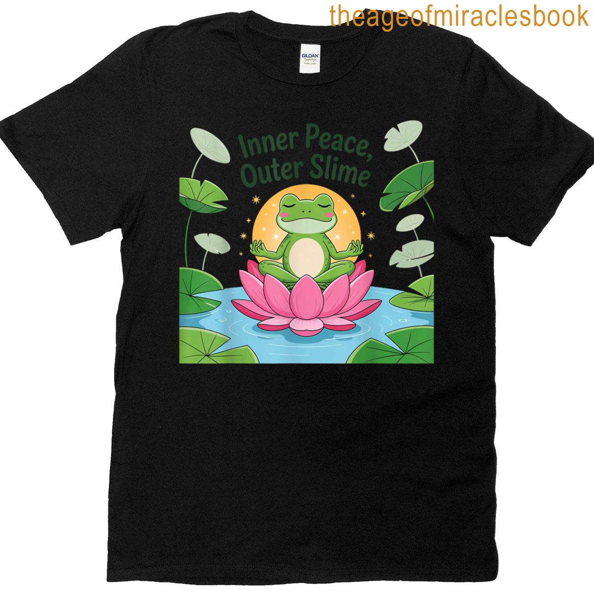Inner Peace Outer Slime Meditation T-shirt