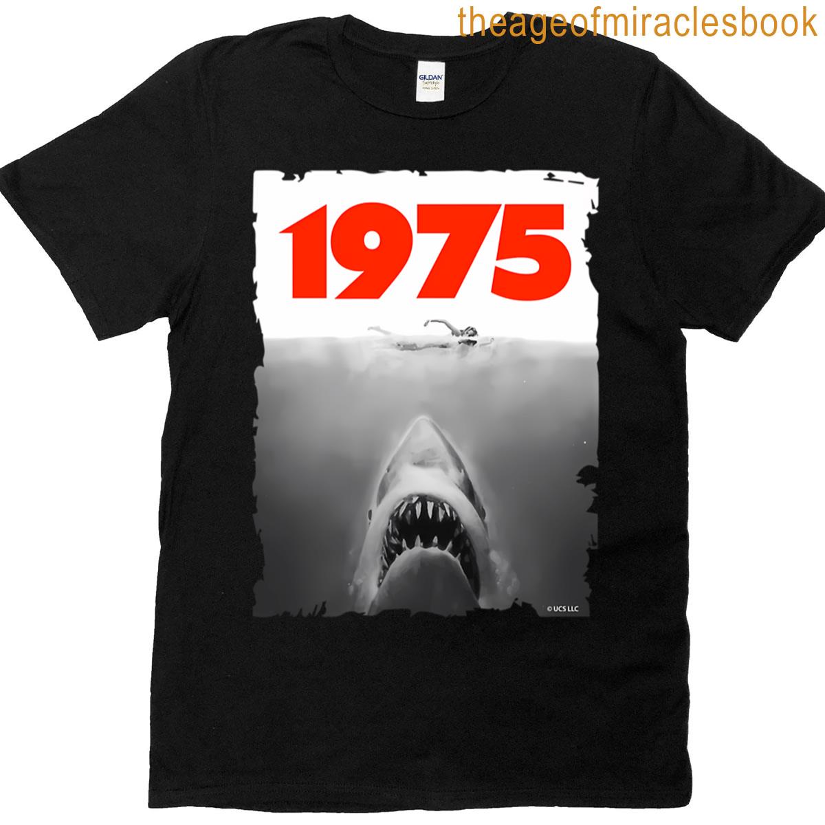 Jaws 1975 Fan Art T-shirt